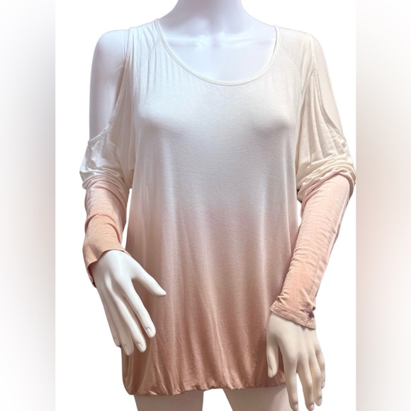Women’s Venus Long Sleeves Cold Shoulder Knit Top Excellent Pre-Owned Condition - Picture 1 of 15